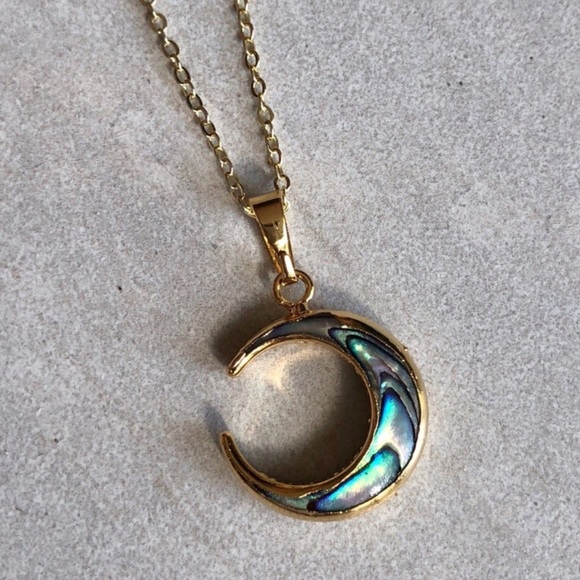 Estrella & Luna Jewelry - Estrella & Luna | Boho Abalone Shell Necklace